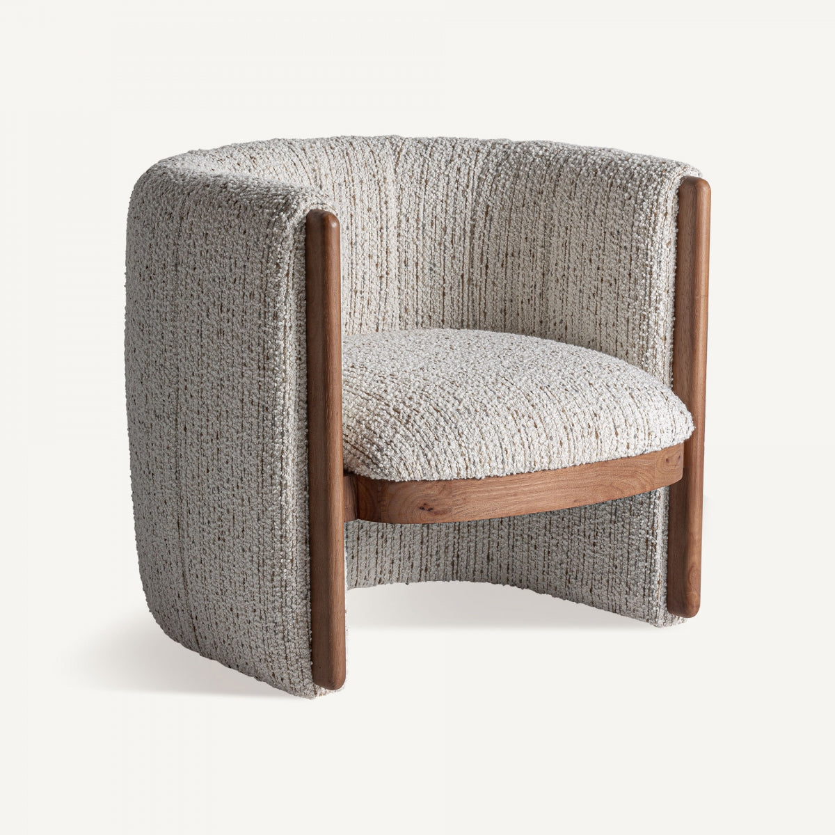 butaca boucle curva natural moderno boutique_interiorismo vical