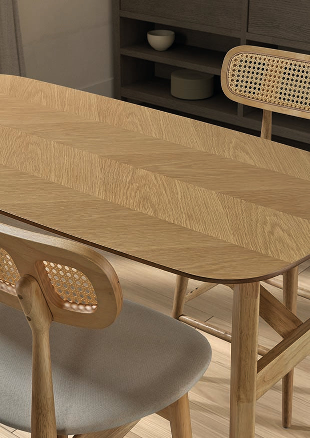 Mesa Alta de Comedor Alaia Natural