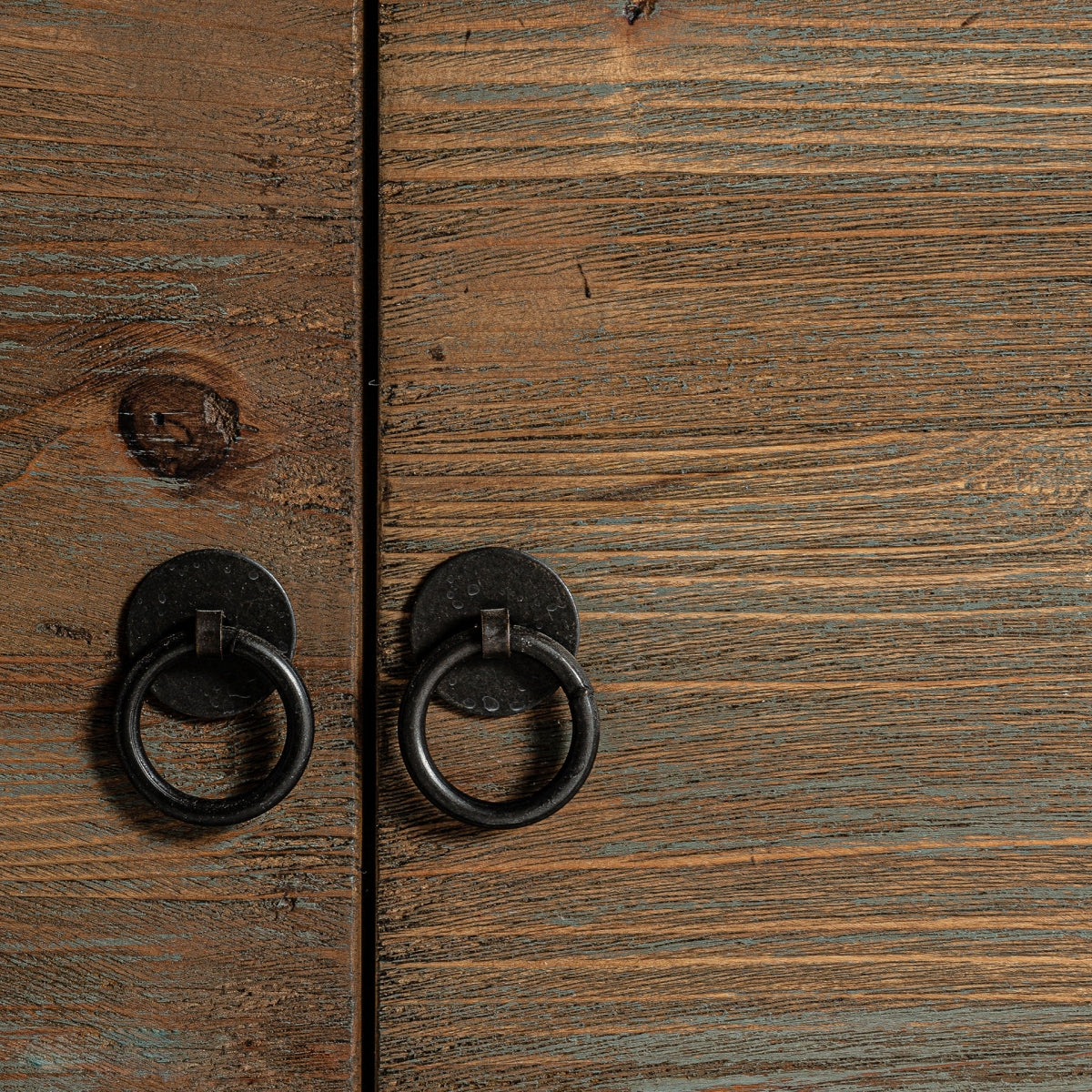 Tiradores metálicos del aparador de madera ZEITZ estilo colonial