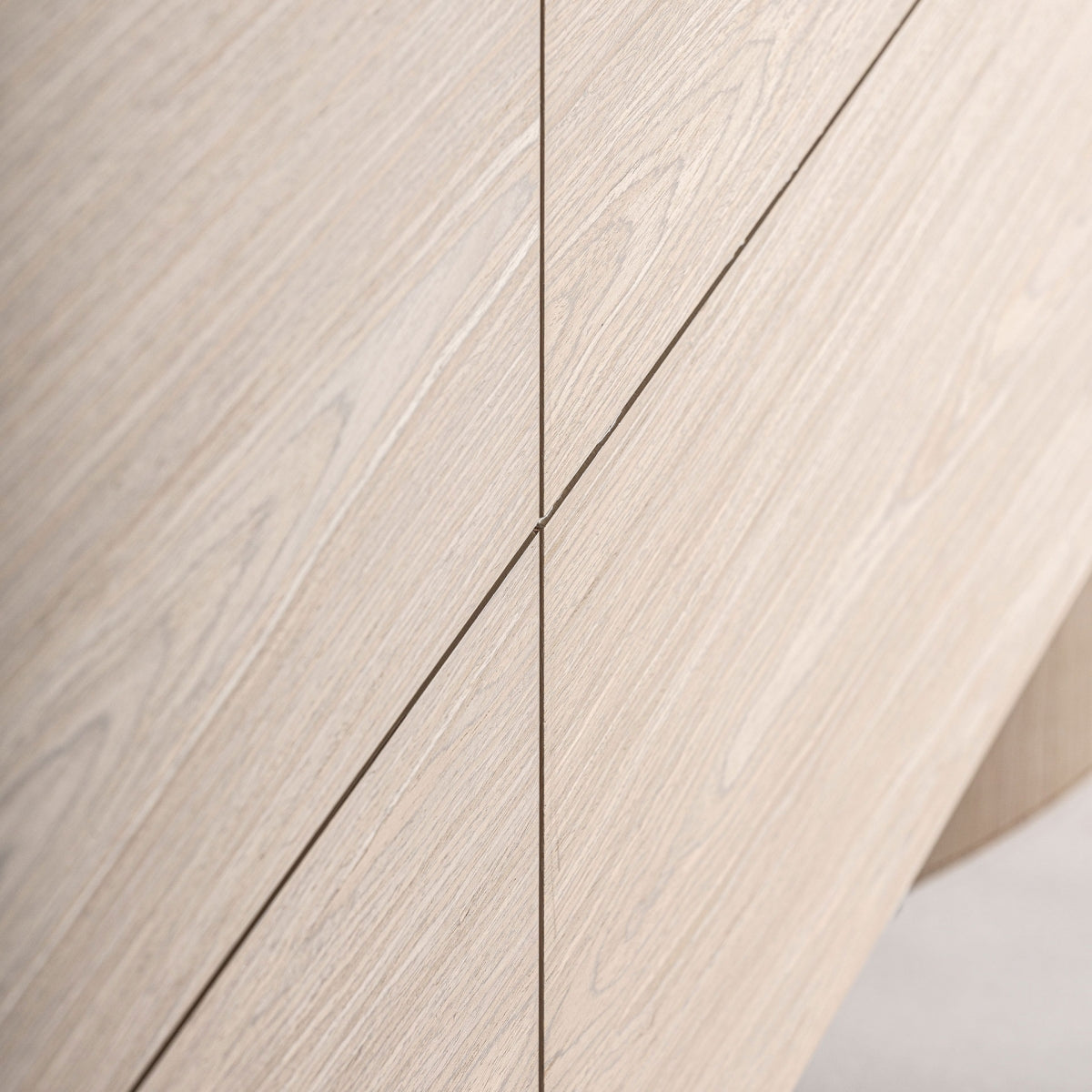 textura de la madera veteada en perspectiva, perfecta para interiores de estilo japandi.