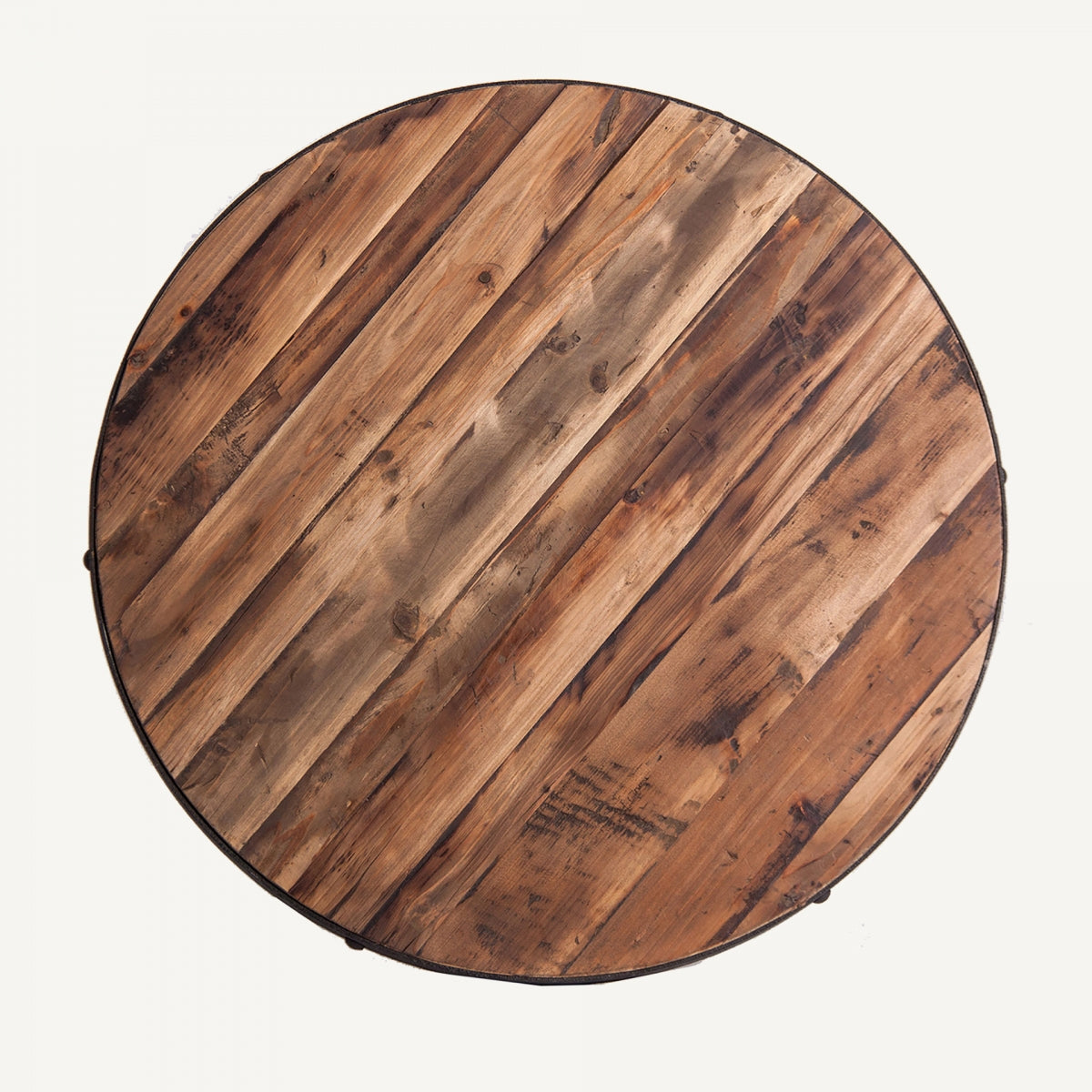 Detalle de la veta y acabado superior de la mesa MINOT – madera natural robusta – boutique interiorismo – vical