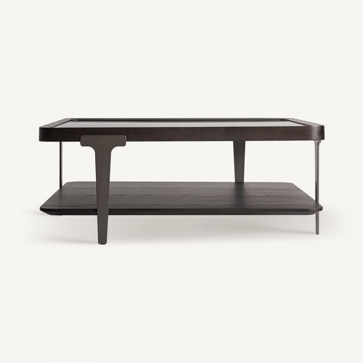 Mesa de centro con mesa centro diseno lujo marmol base dorada de estilo moderno y acabado boutique.