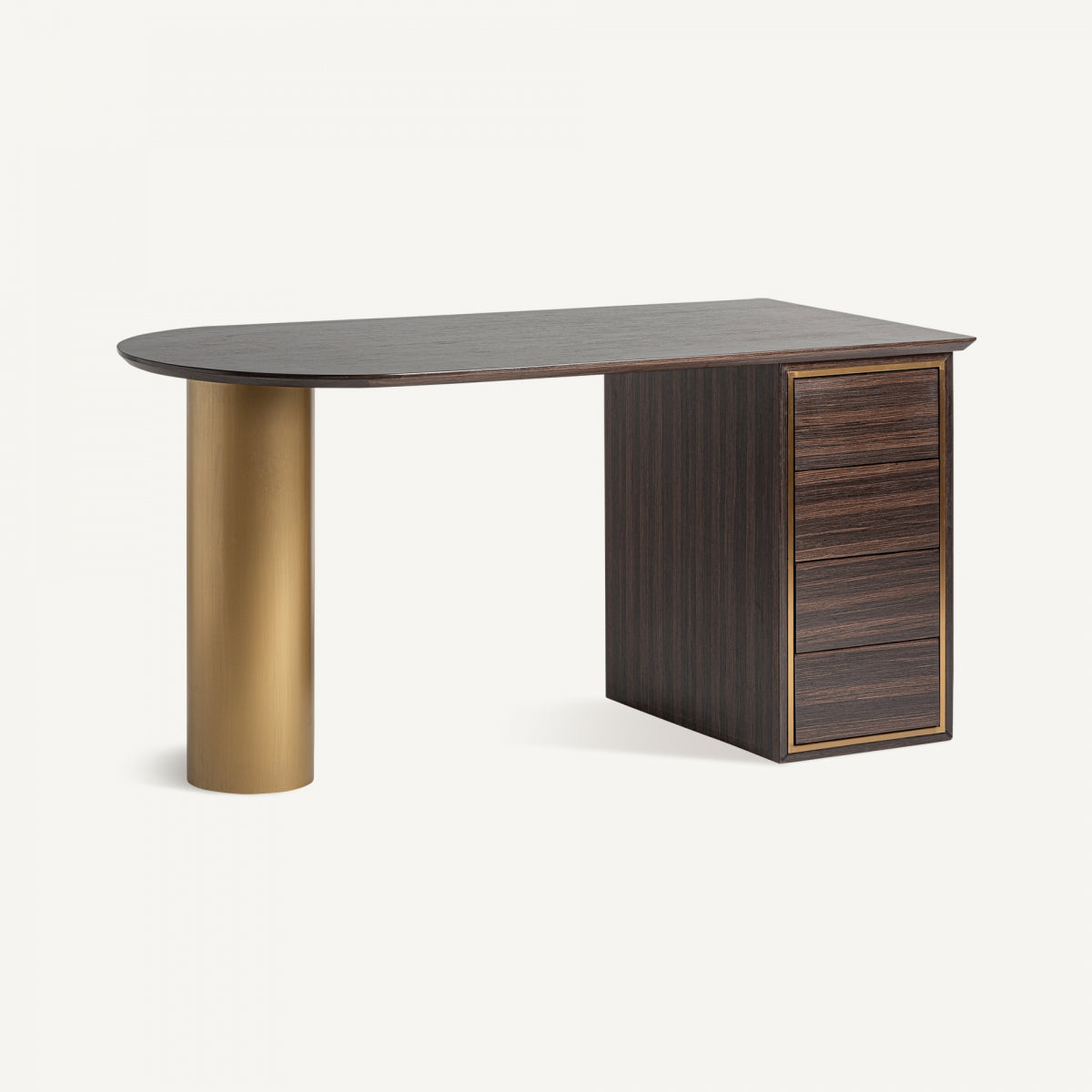 Perspectiva del escritorio Cheb ideal para despachos modernos y elegantes.