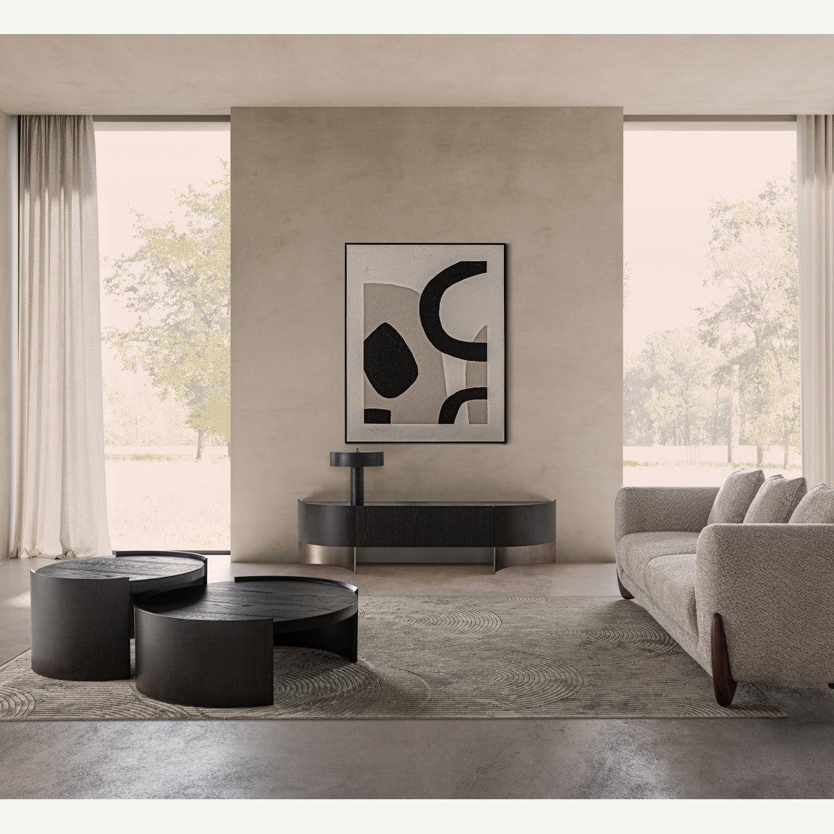 Ambiente con mueble TV Neuvic