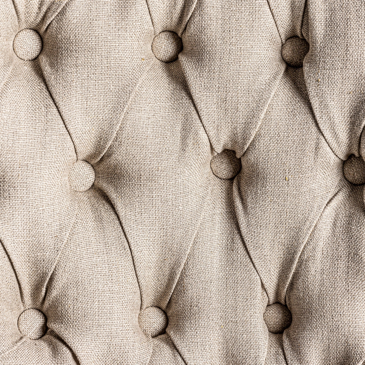 detalle capitoné respaldo lino beige boutique_interiorismo vical