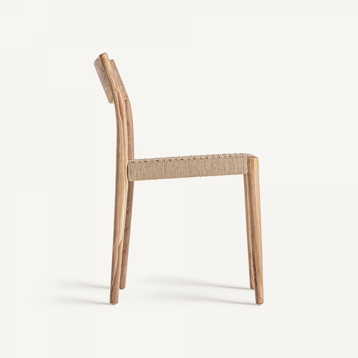 vista lateral silla diseno minimalista cuerda trenzada artesanal boutique_interiorismo vical