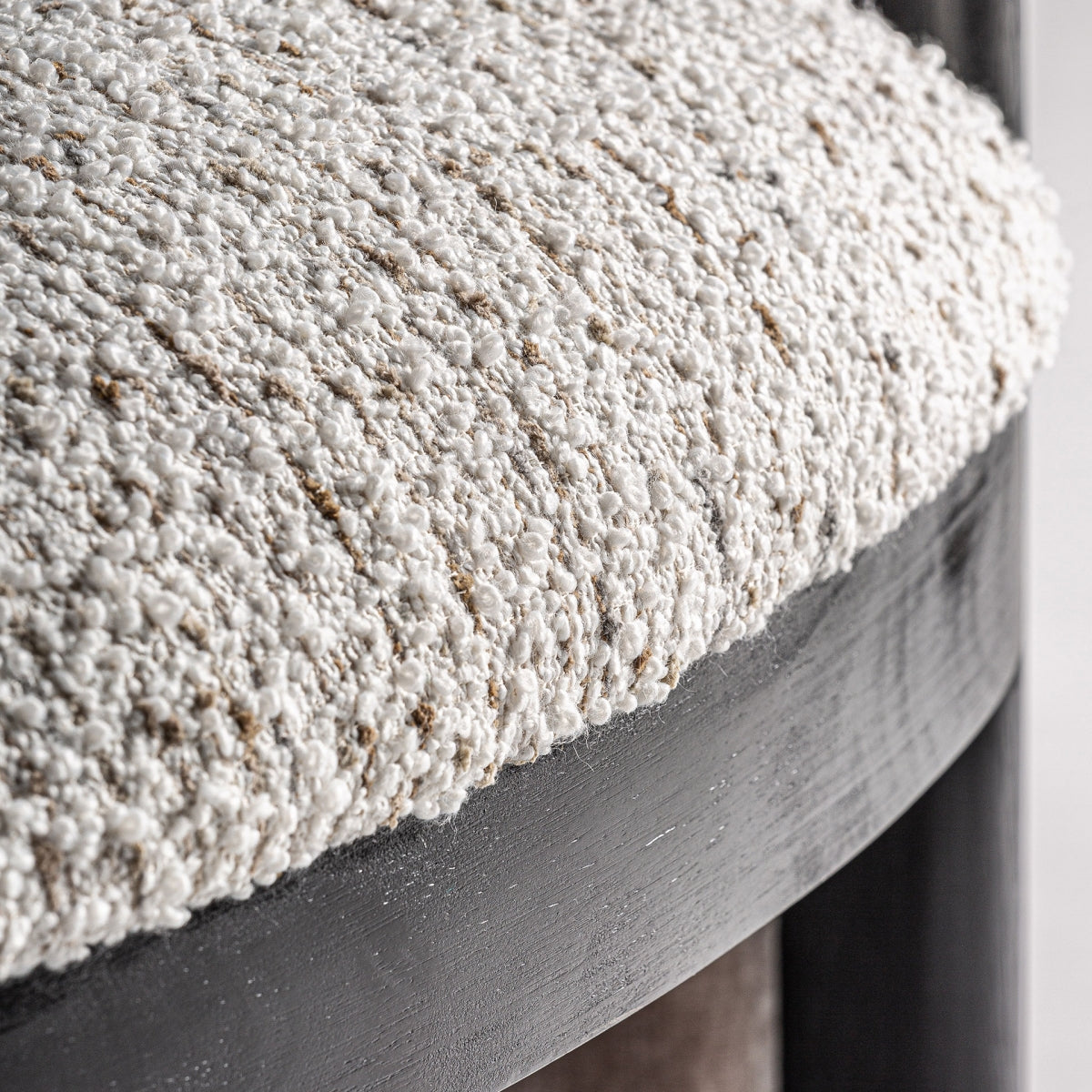  detalle tapizado boucle natural textura organica boutique_interiorismo vical