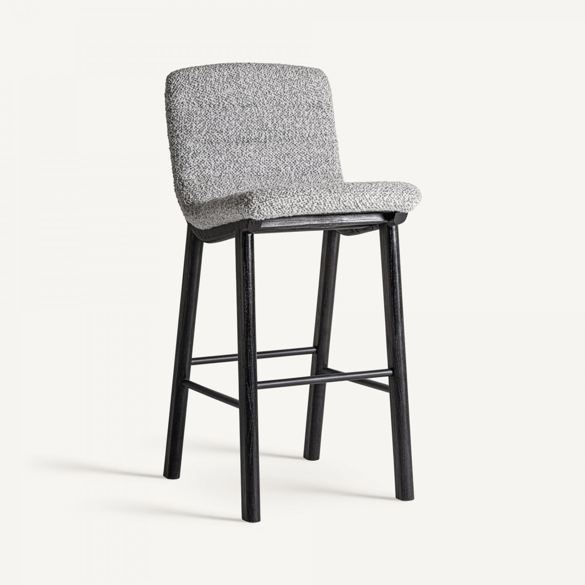 Taburete JACQUARD Negro