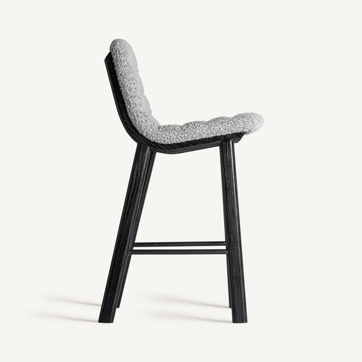 Taburete JACQUARD Negro