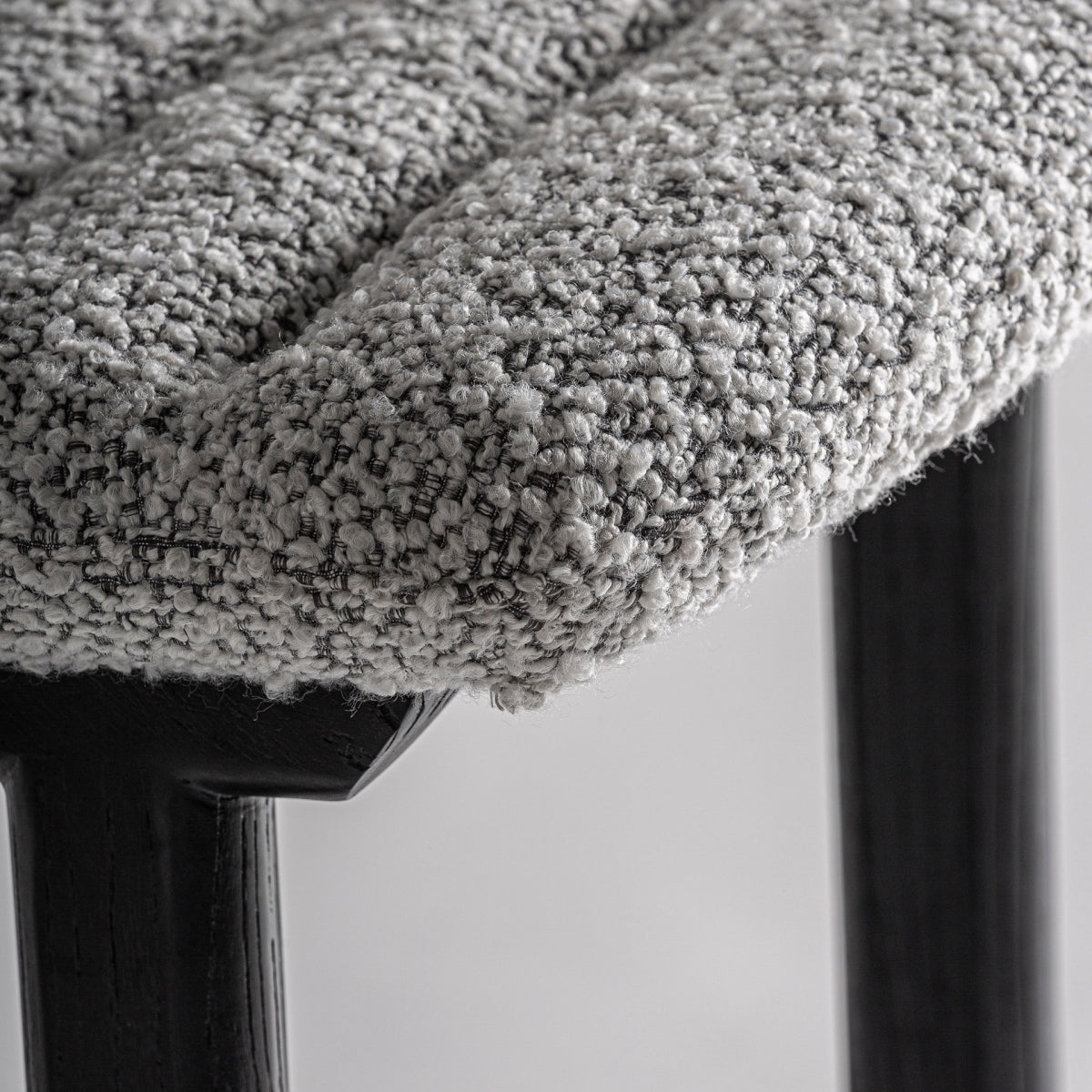 Taburete JACQUARD Negro