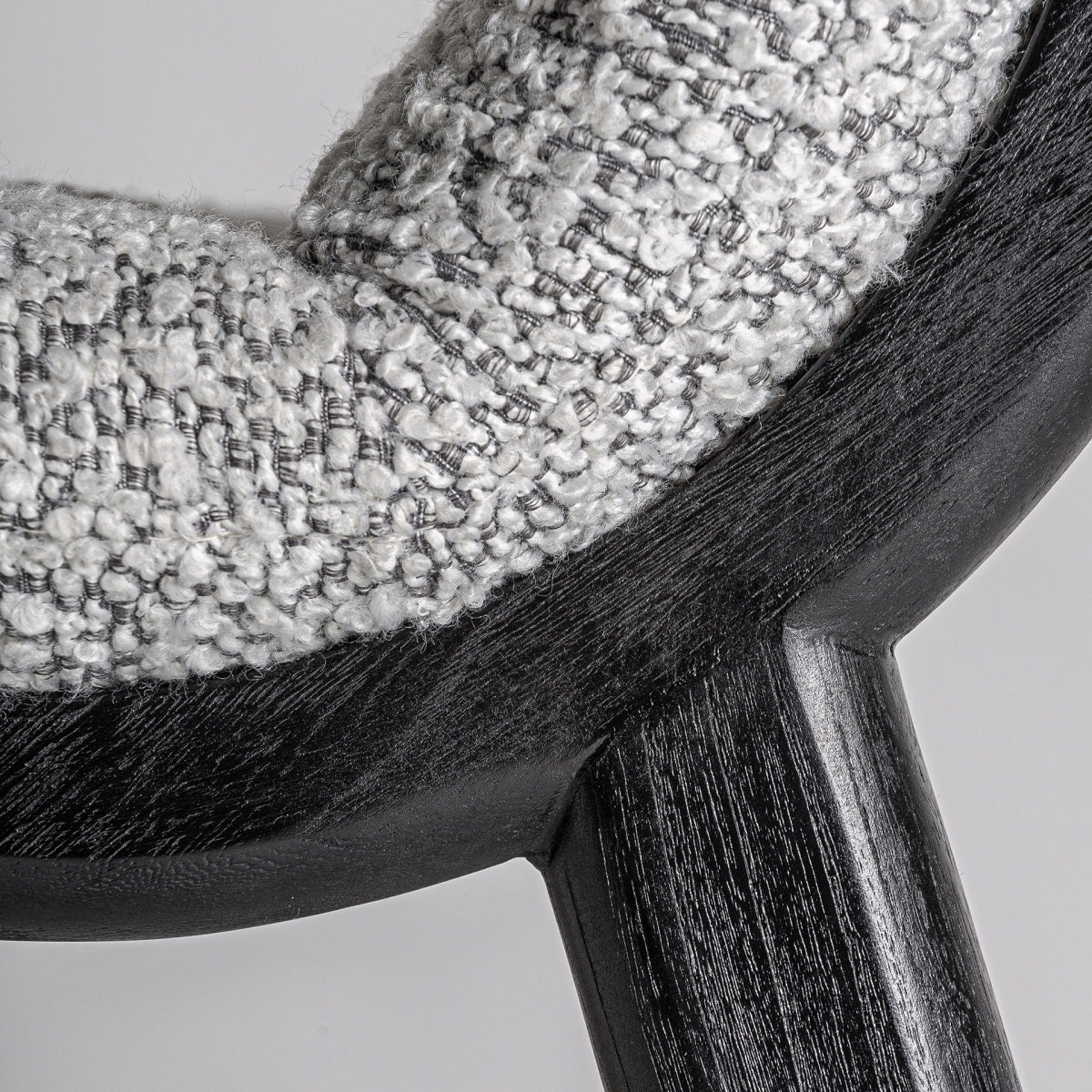 Taburete JACQUARD Negro