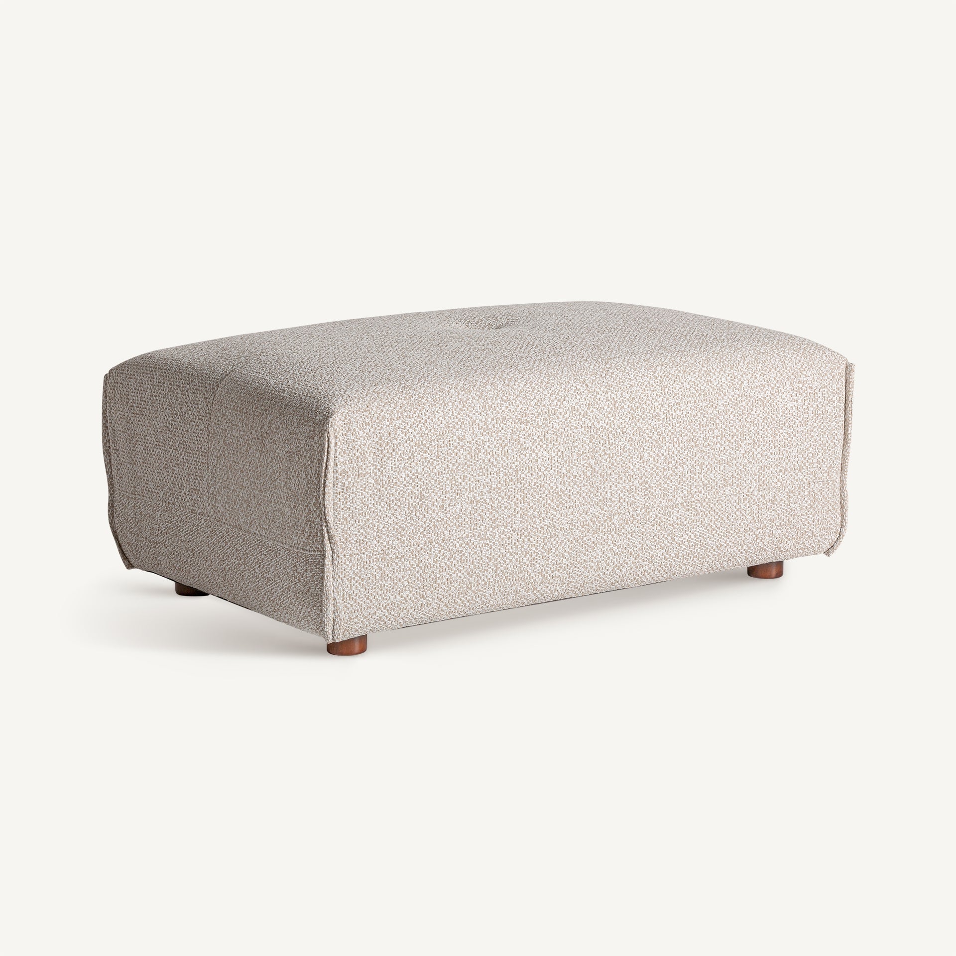 Reposapiés Vignaie con base baja y líneas suaves, estilo moderno minimalista